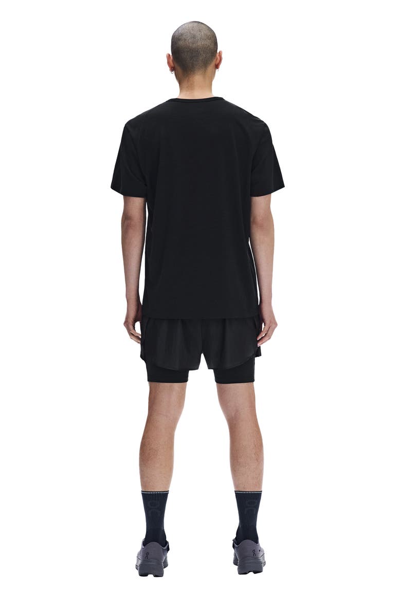 x PAF Run-T Performance Running T-Shirt, Alternate, color, BLACK