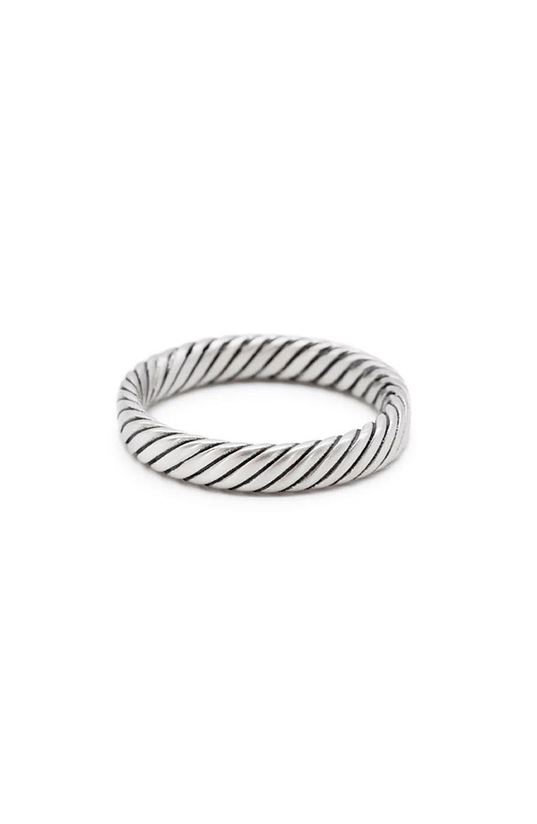 Serge DeNimes Silver Halo Ring, Alternate, color, Silver
