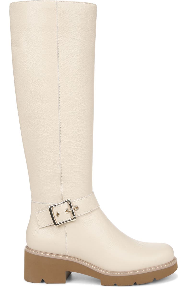 Naturalizer Darry Water Repellent Knee High Boot, Alternate, color, Porcelain Beige Leather