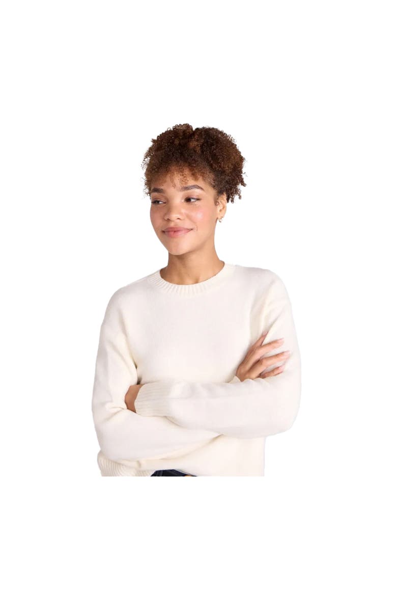 Fluffy Sweater, Alternate, color, Light Beige