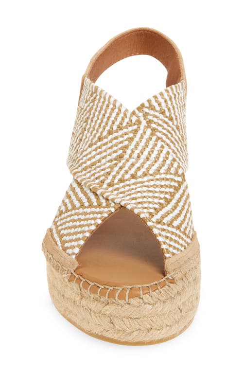 Toni Pons Masai Espadrille Wedge Sandal In Pedra