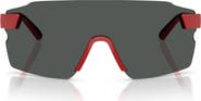Scuderia Ferrari 133mm Oversize Rectangular Sunglasses