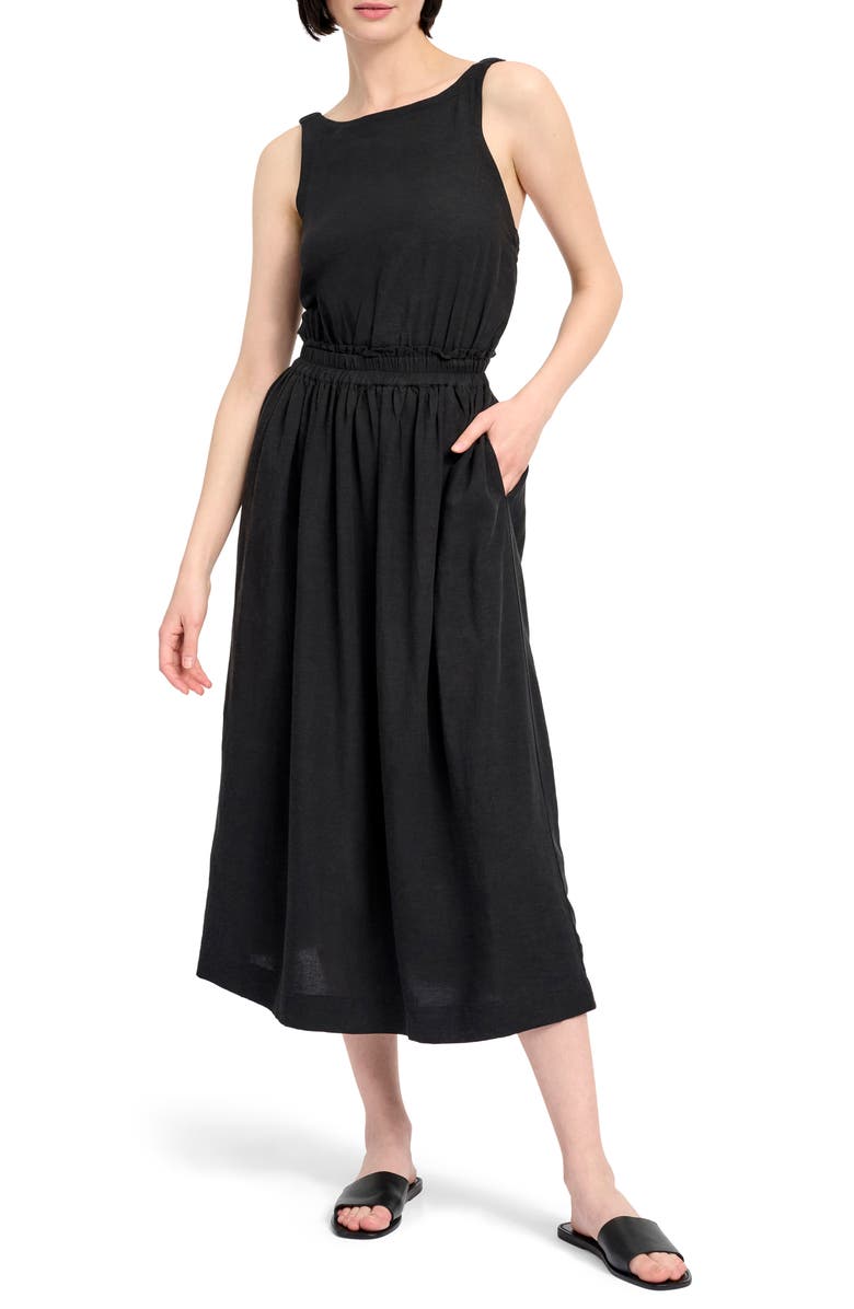 Splendid Bristol Open Back Midi Dress, Main, color,