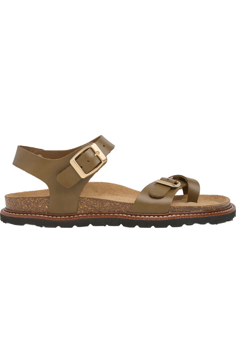 Celtic & Co. Contoured Slip-On Clog Mule Sandals, Main, color, Khaki