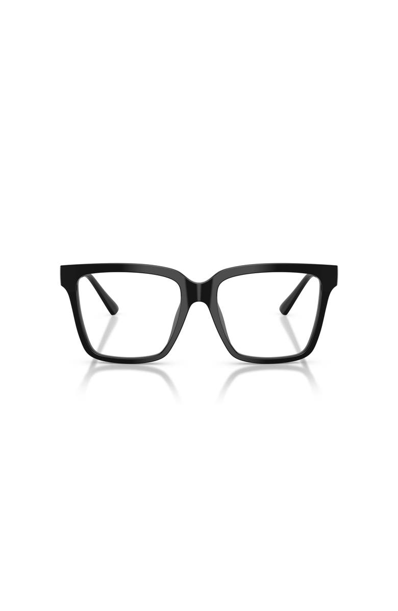 Jimmy Choo 52mm Square optical glasses, Alternate, color, Black