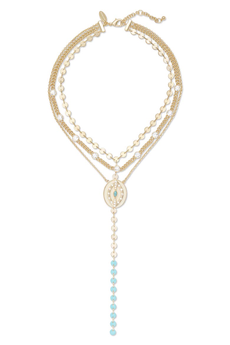 Saruti Necklace, Main, color, GOLD