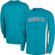 Jordan Brand Men's Jordan Brand Teal Charlotte Hornets 2025/26 Authentic Pre-Game Legend Dri-FIT Long Sleeve Shooting Shirt
