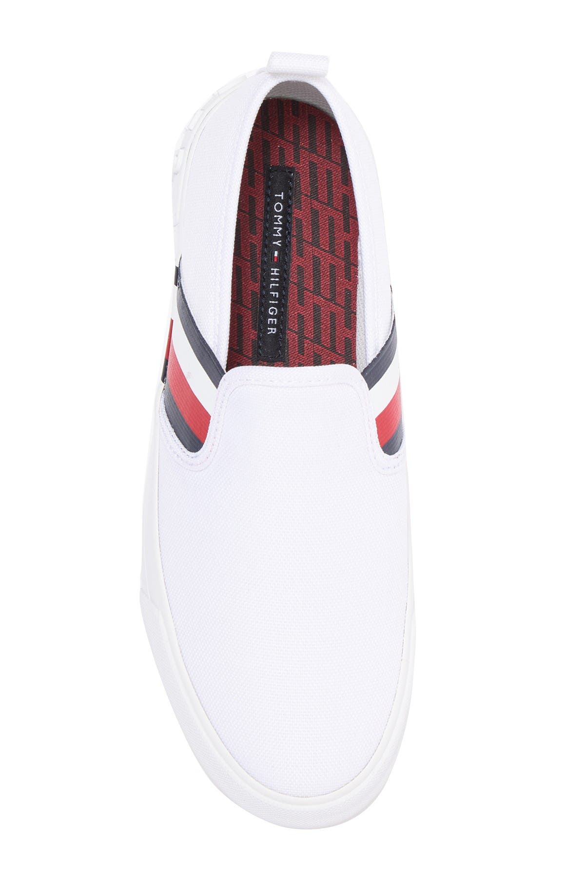 Tommy Hilfiger Junna Painted Stripe Slip-On Sneaker, Alternate, color, 