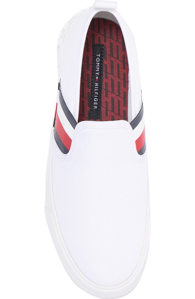 Tommy Hilfiger Junna Painted Stripe Slip-On Sneaker, Alternate, color,