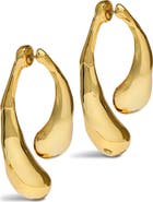 Alexis Bittar Molten Front/Back Earrings
