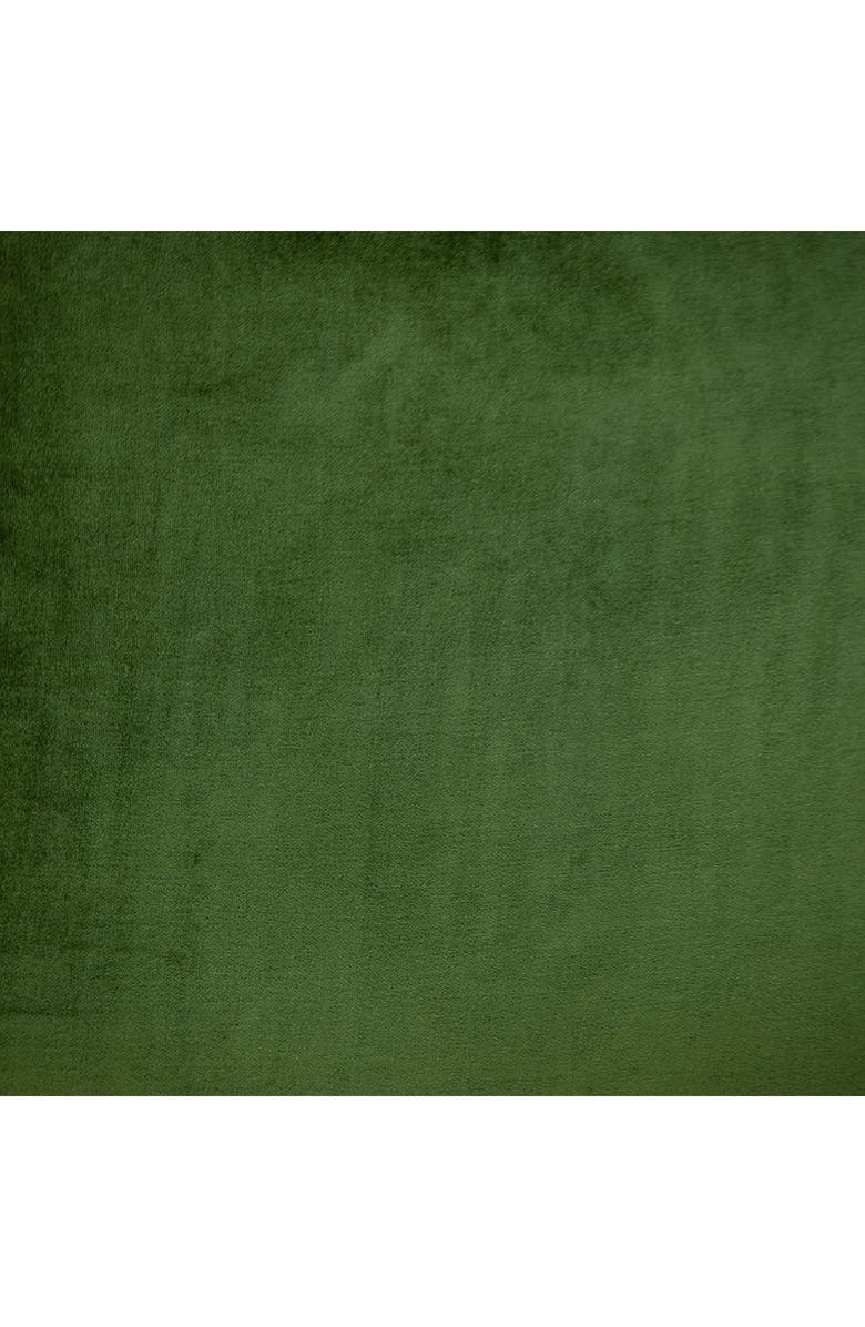 PARKLAND COLLECTION Maia Transitional Olive Throw Pillow, Alternate, color, Olive