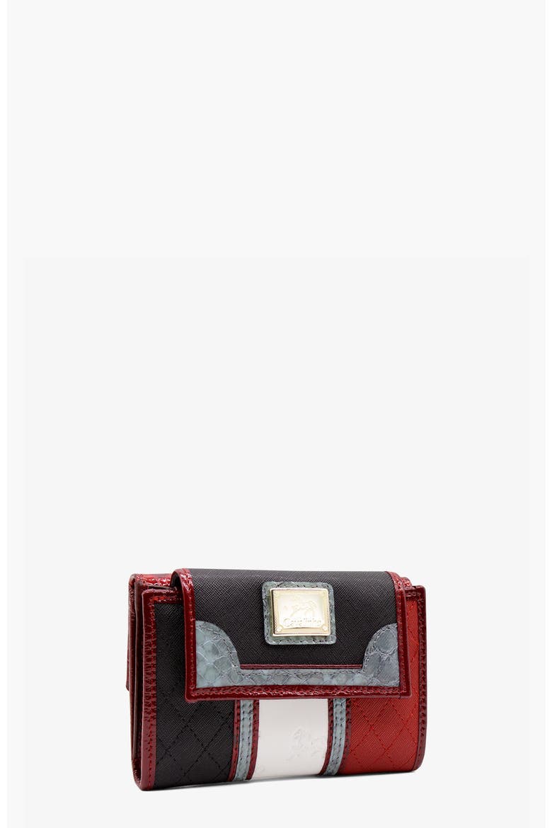 Royal Wallet 203, Alternate, color, Navy / Red / White / Silver