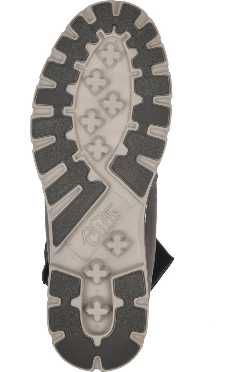 CLIFFS BY WHITE MOUNTAIN Kaylee Boot, Alternate, color, Stone/ Fabric/ Sweater