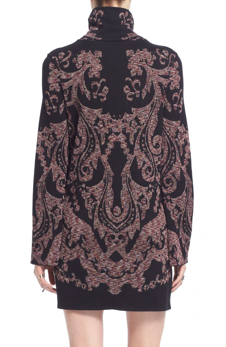 Free People 'Modern Love' Turtleneck Minidress, Alternate, color,