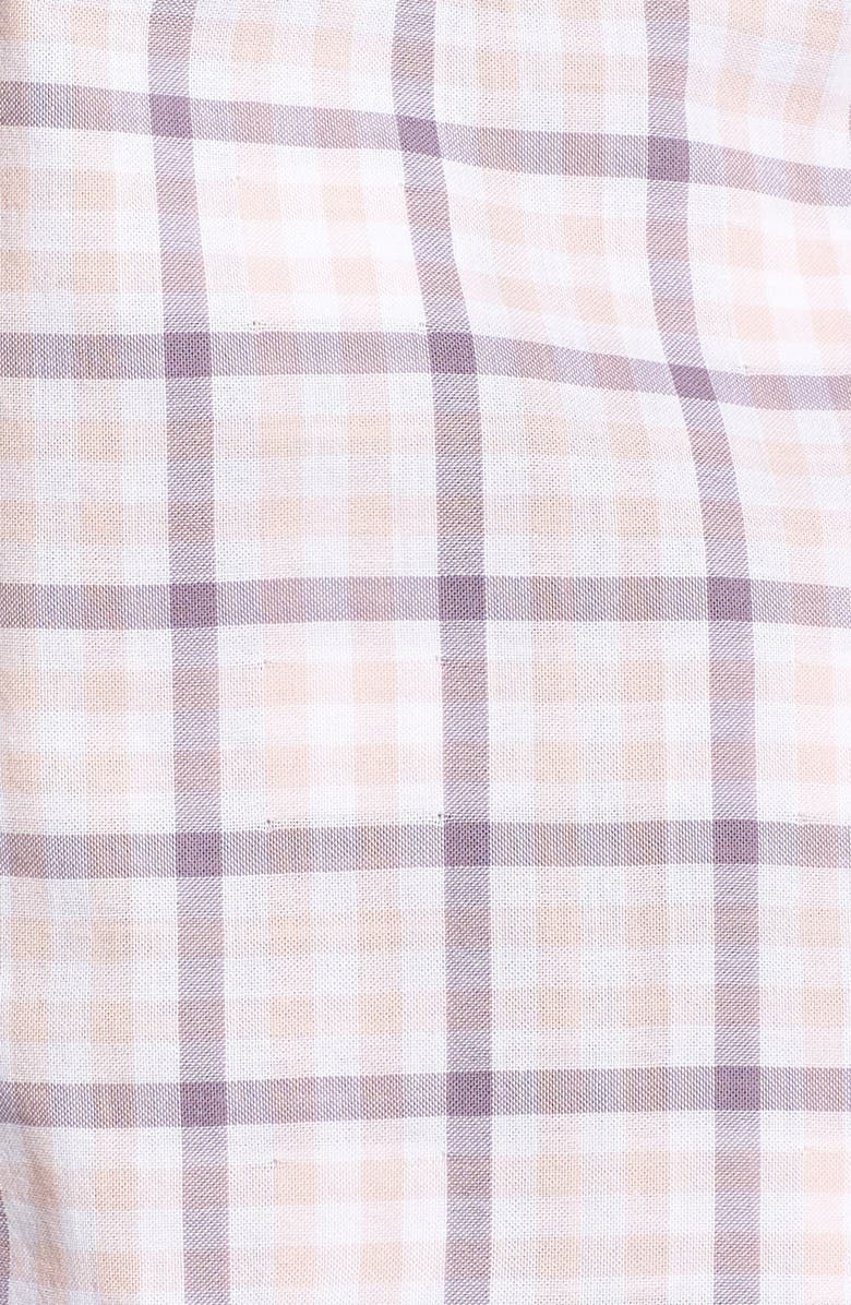 UGG<sup>®</sup> UGG Milo Check Short Pajamas, Alternate, color, 