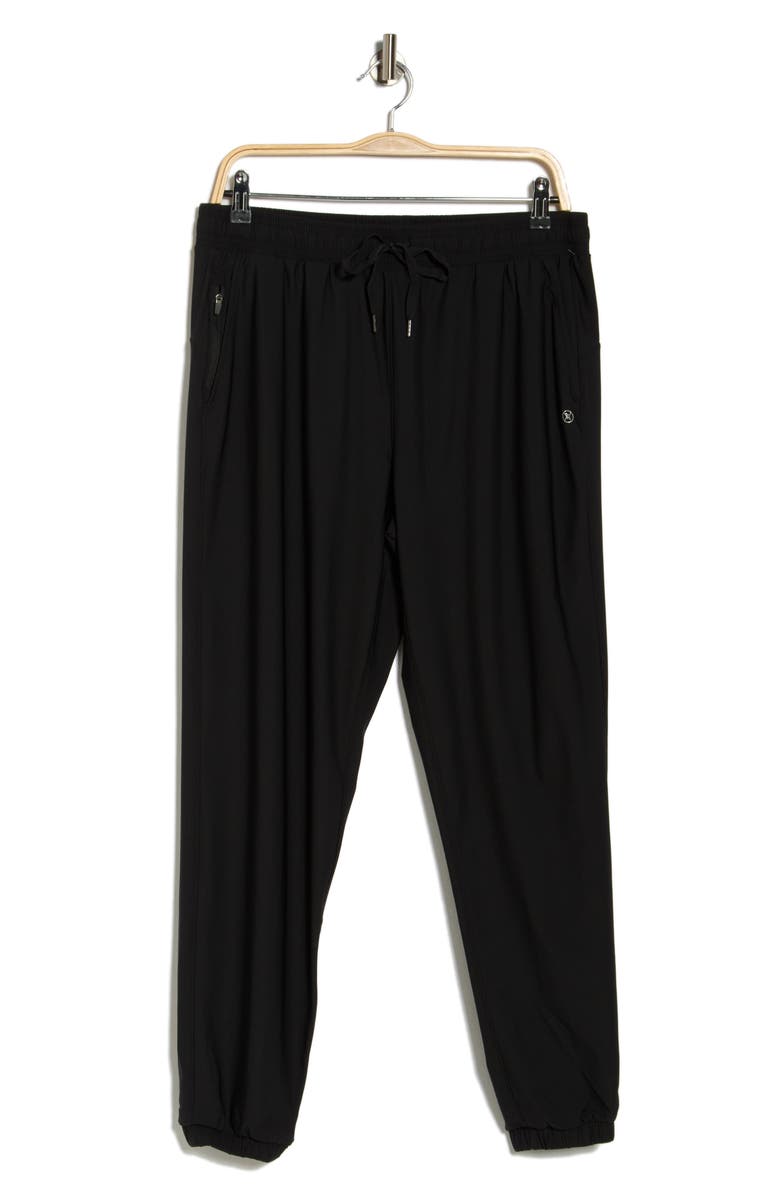 90 DEGREE BY REFLEX Waffle Warp Joggers, Alternate, color, Black