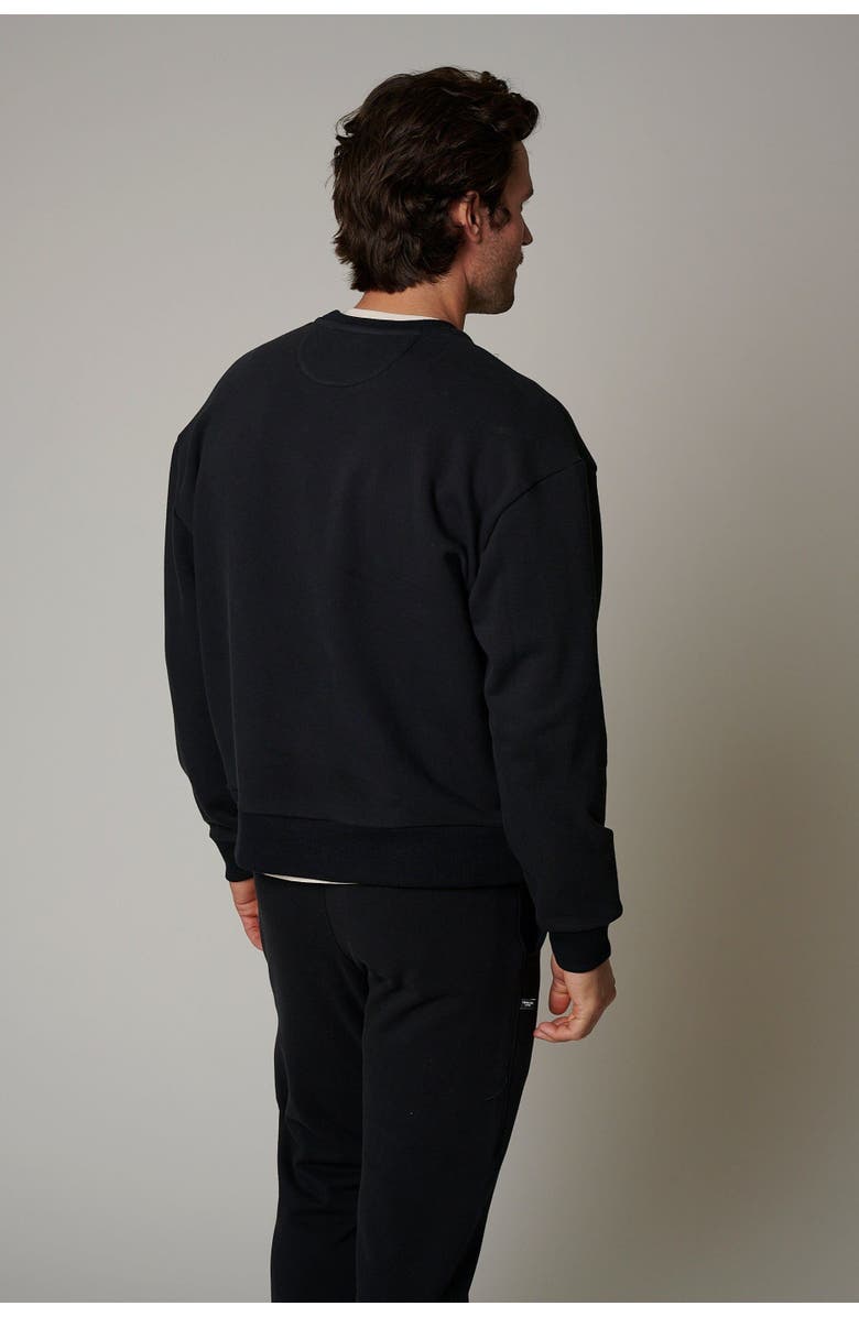 LEISURE LAB Zen Crewneck, Alternate, color, Eclipse