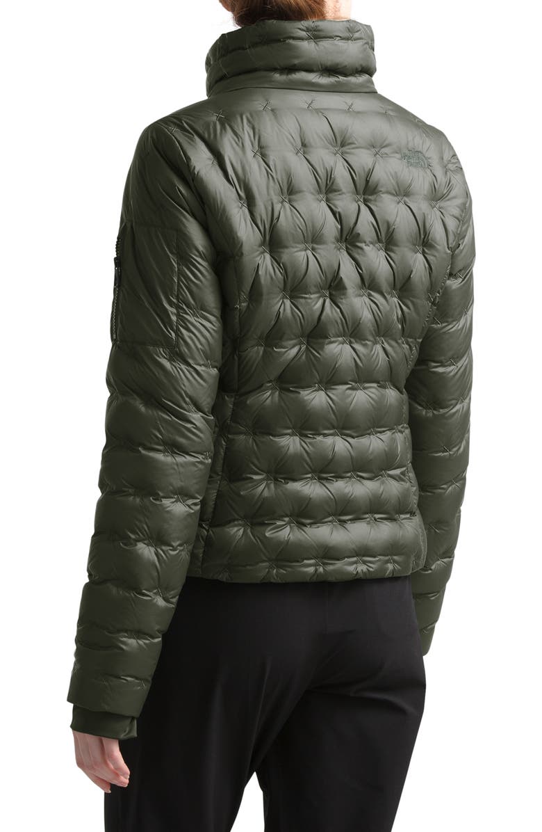 The North Face Holladown Water Repellent 550-Fill Power Down Crop Jacket, Alternate, color, 