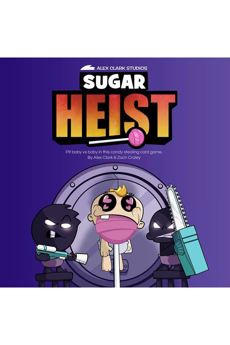 Sugar Heist Strategy Card Game, Ages 12+, Alternate, color, Multicolored