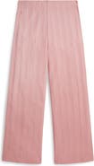 Polo Ralph Lauren Kids' Pointelle Knit Cotton Wide Leg Pants
