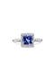  White Gold/ Tanzanite