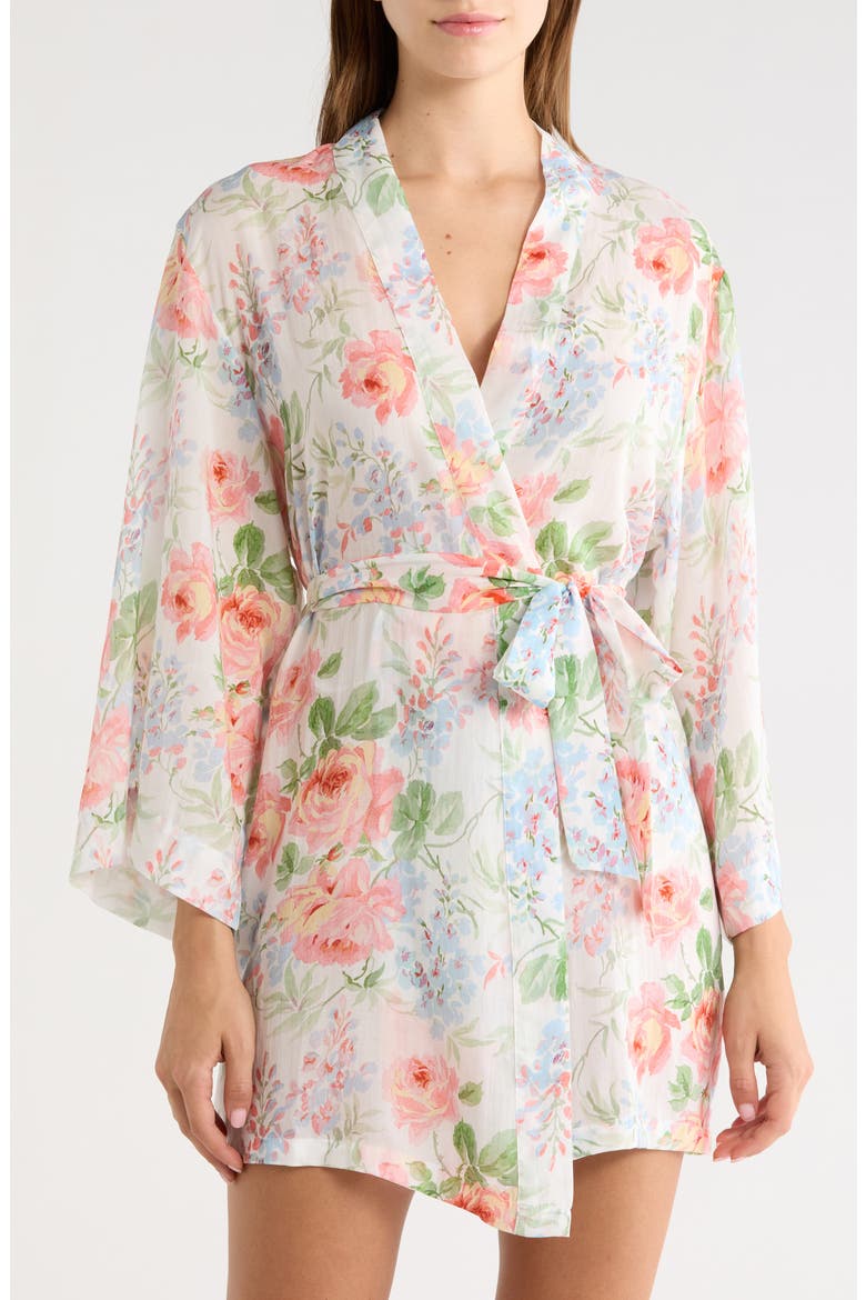 Orchidee Deshabille Robe, Main, color, ECRU