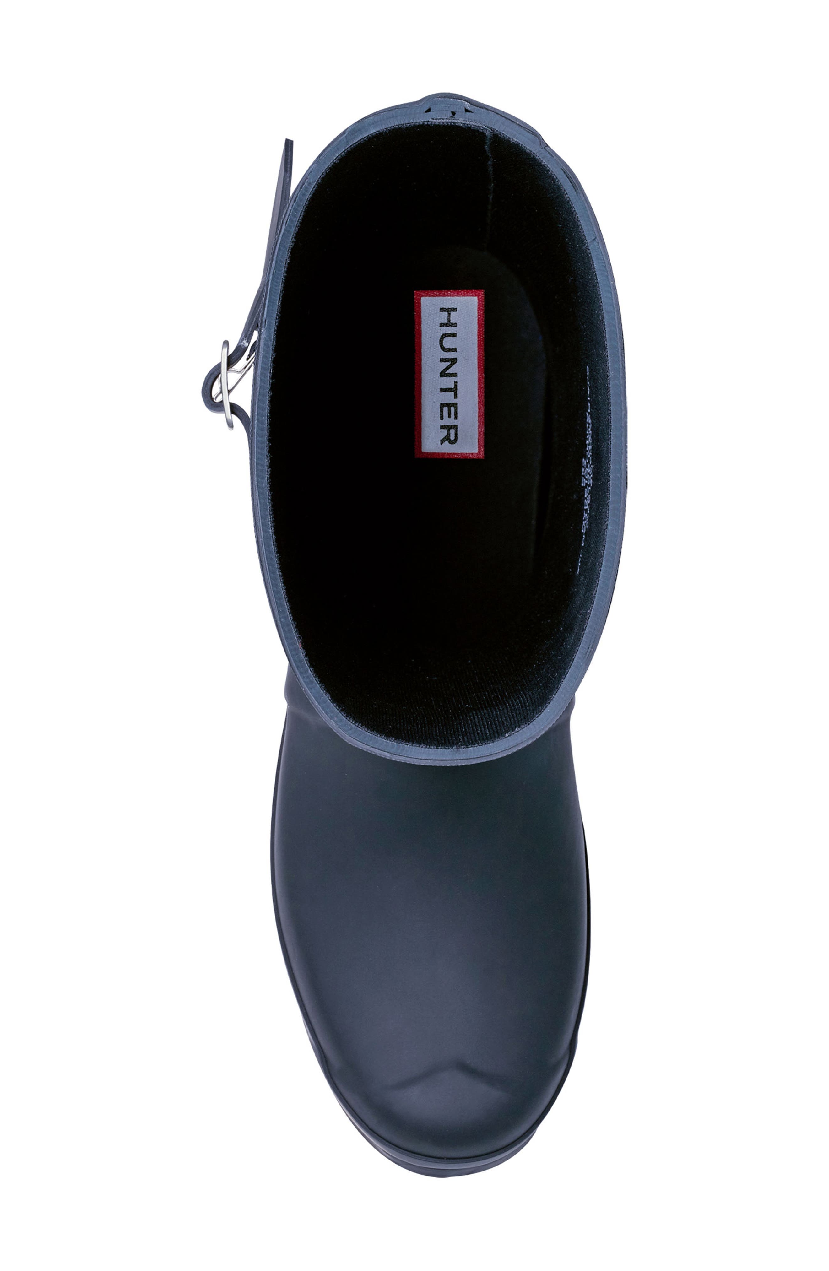 Original Short Waterproof Rain Boot, Alternate, color, NAVY