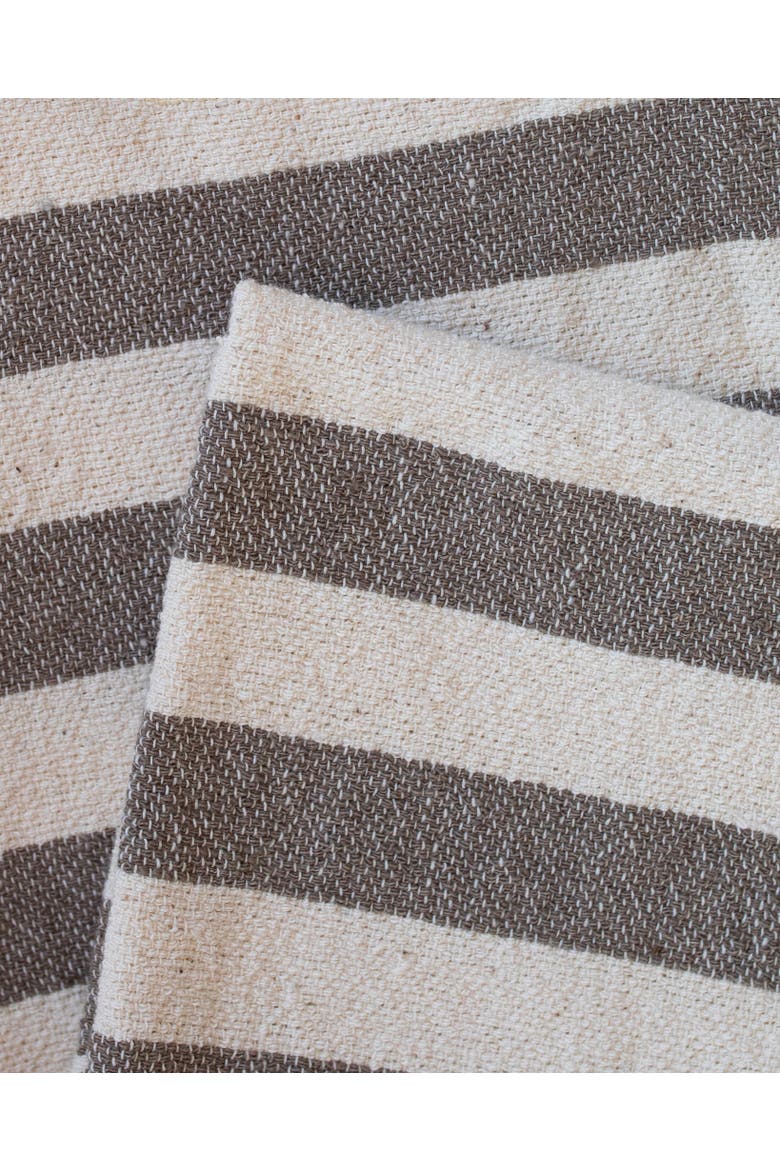 Stripe Towel, Alternate, color, Gray