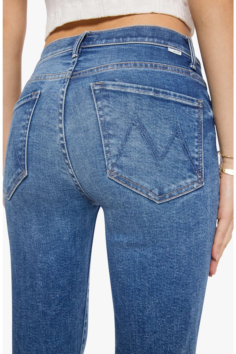 The Weekend Fray Hem Bootcut Jeans, Alternate, color, BITCHIN
