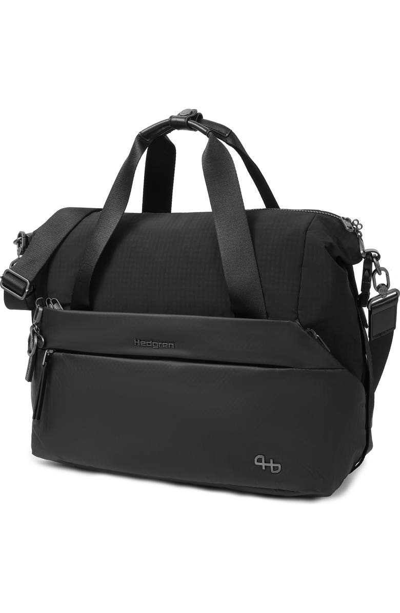 Hedgren Ryoko RFID Duffle Bag, Alternate, color, Black