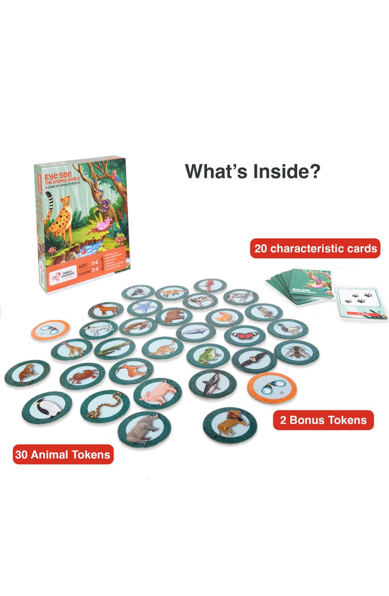 Chalk & Chuckles Eye See-Animals, Alternate, color, NO COLOR