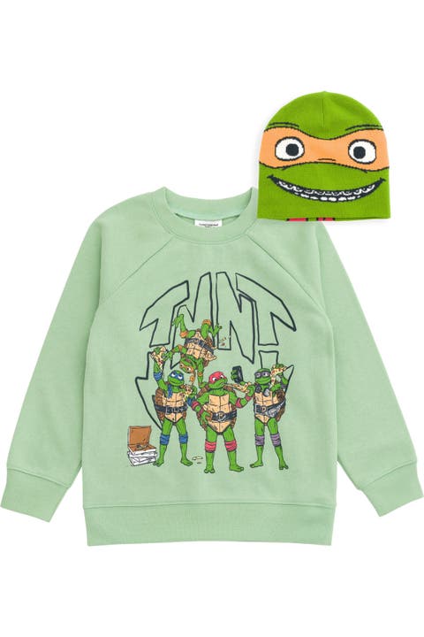 2-Piece Fleece Sweatshirt and Hat Set