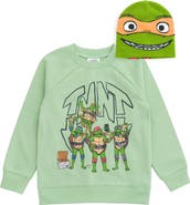 TEENAGE MUTANT NINJA TURTLES 2-Piece Fleece Sweatshirt and Hat Set