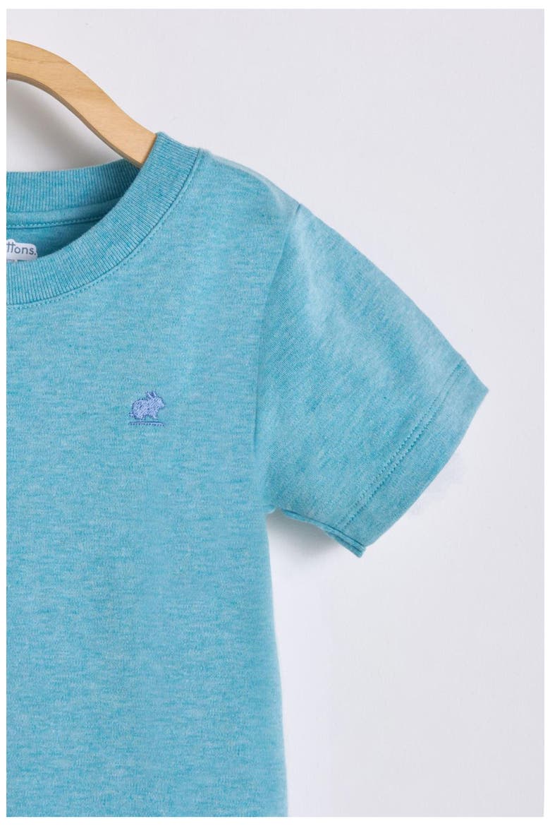 T-Shirt Mike Pima for Toddler, Alternate, color, GREEN/MELANGE