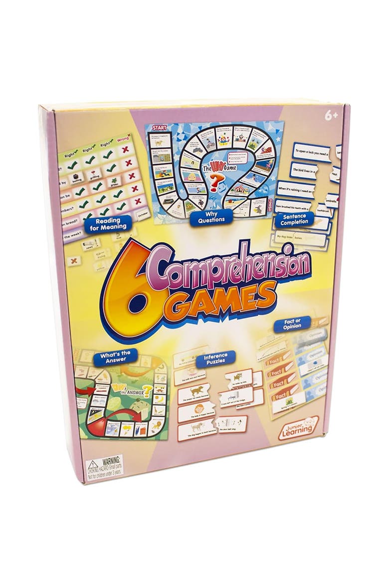 6 Comprehension Gammes, Board Game For Ages 6+, Alternate, color, Multicolored