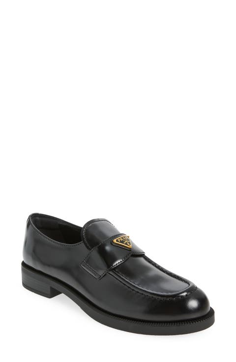 Brushed Leather Loafer