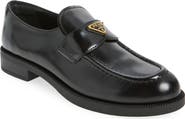 Prada Brushed Leather Loafer
