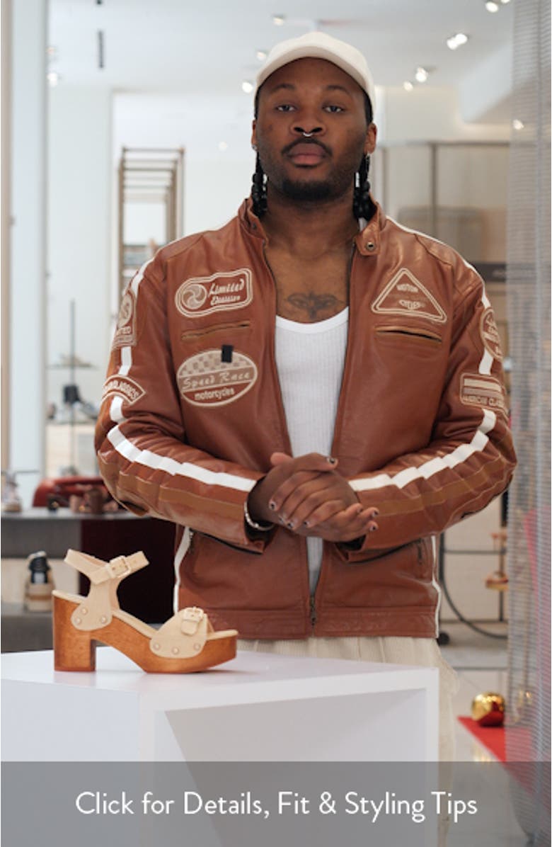 Yandy Ankle Strap Platform Sandal, sales video thumbnail