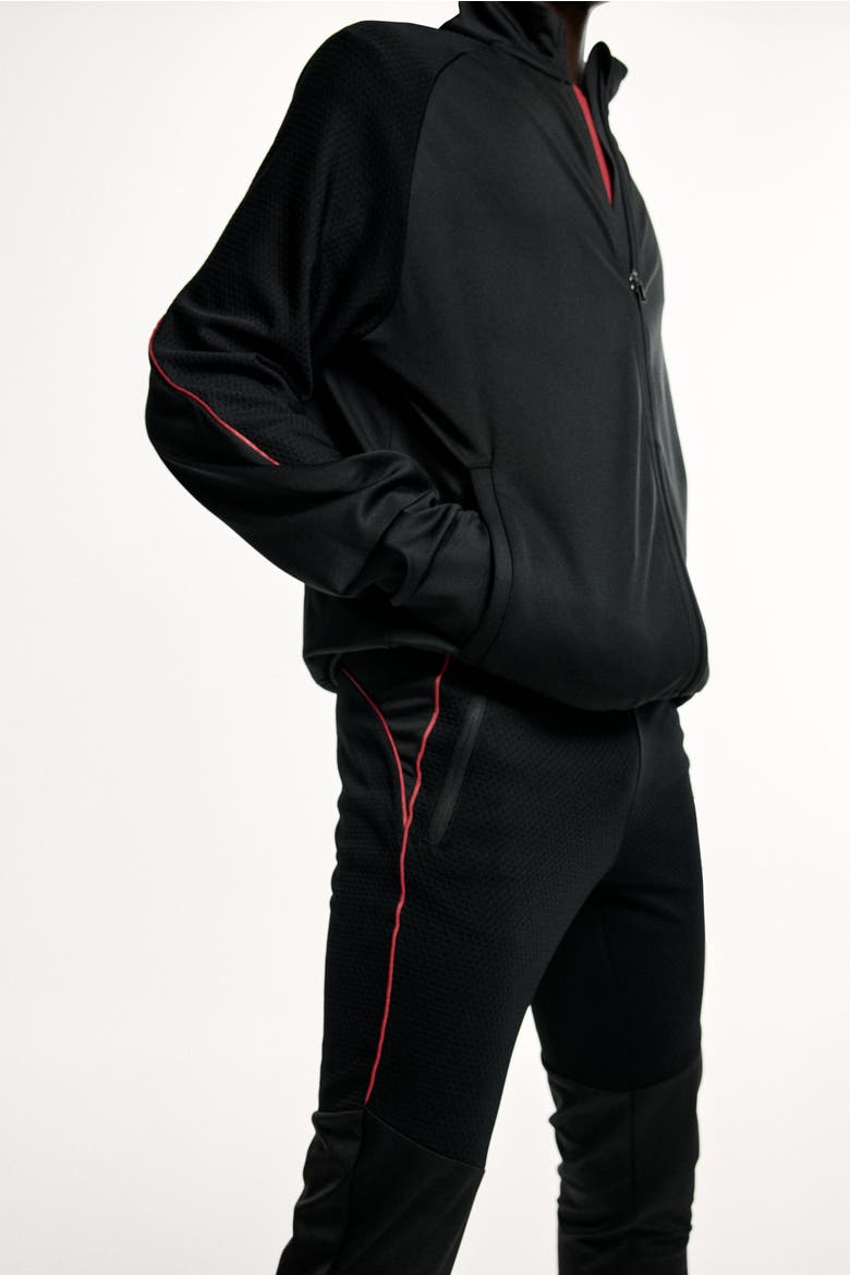 Regular Fit Football Pants With Drymove, Alternate, color, Black