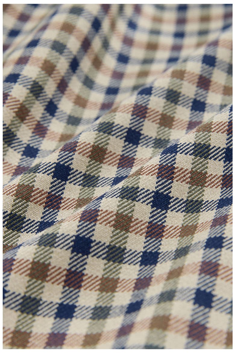 Check Double Breasted Trench Coat, Alternate, color, CHECK