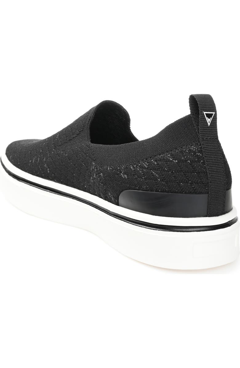 VANCE CO Hamlin Knit Slip-On Sneaker, Alternate, color, Black