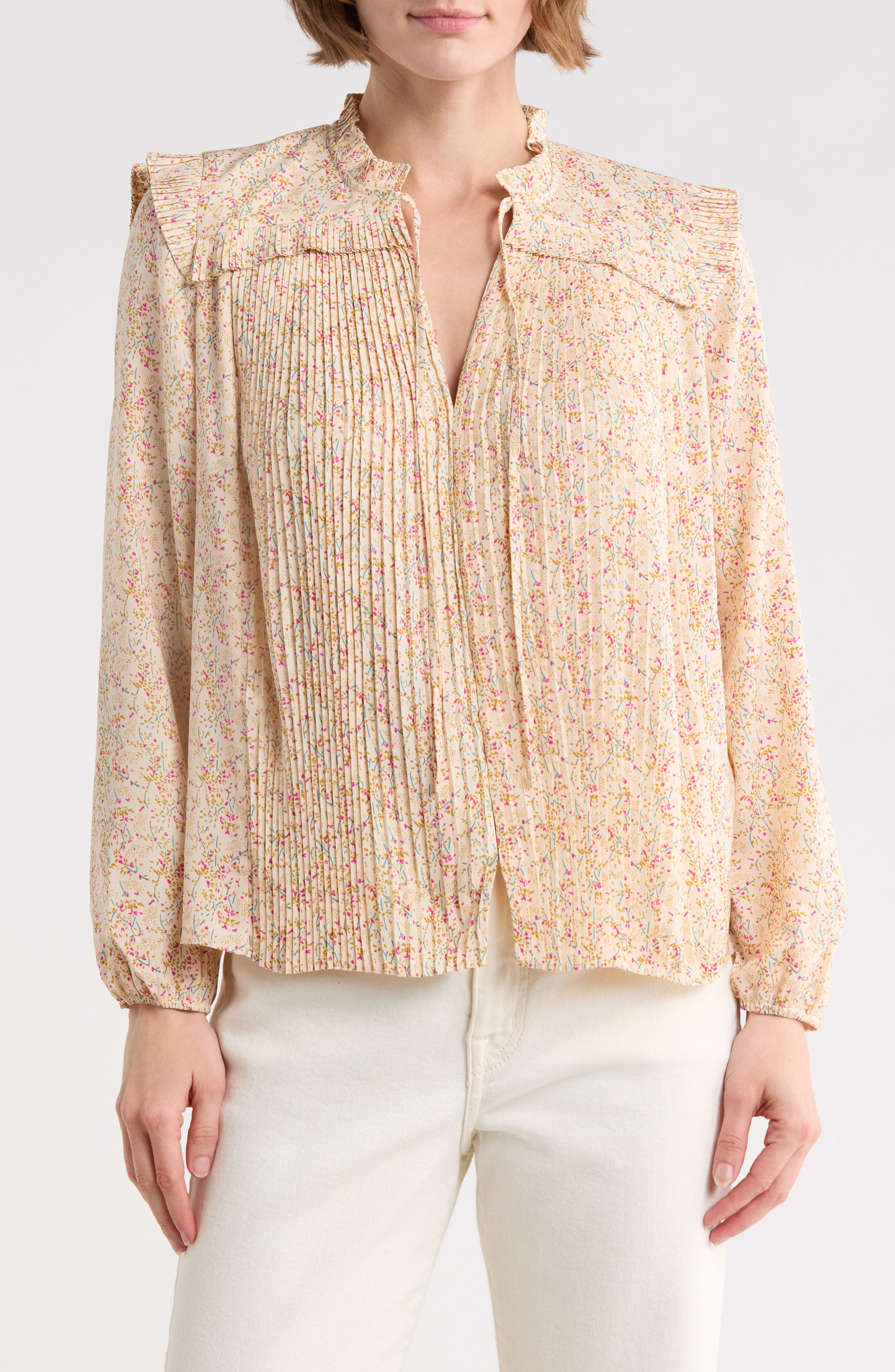 maje Lipletto Long Sleeve Top