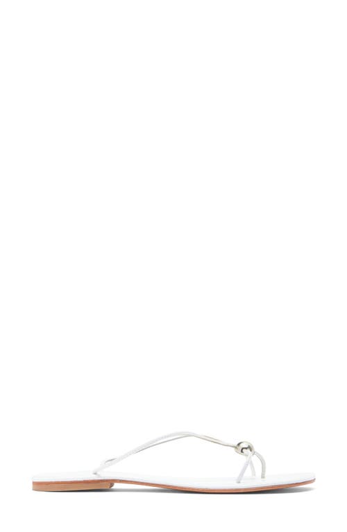 Jeffrey Campbell Cherished Sandal In White Silver