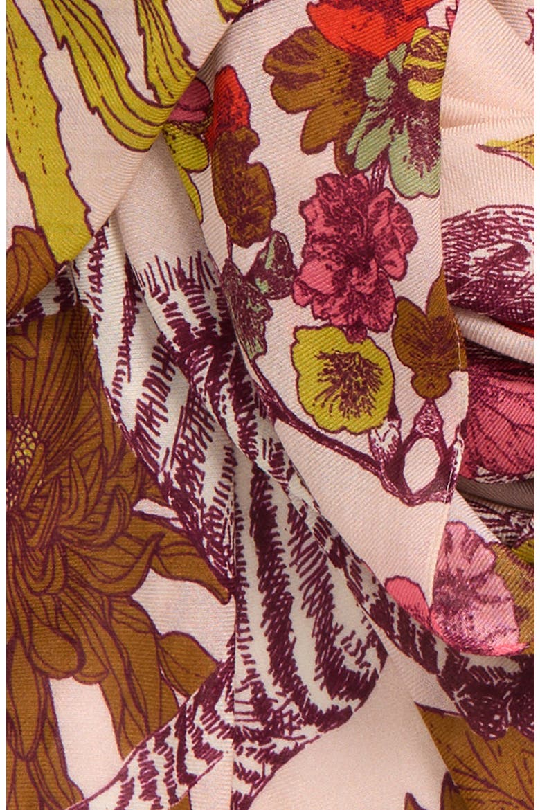 Central Park Square Scarf, Alternate, color, BLUSH