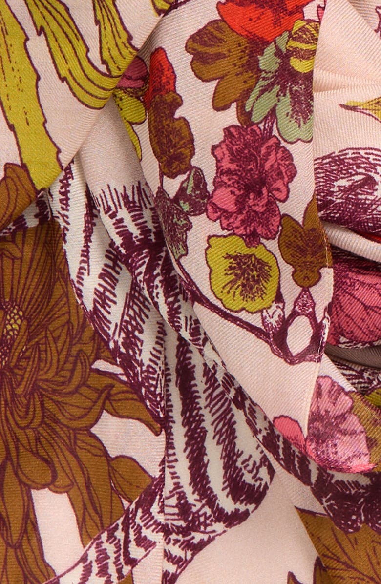 Echo Central Park Square Scarf, Alternate, color, Blush