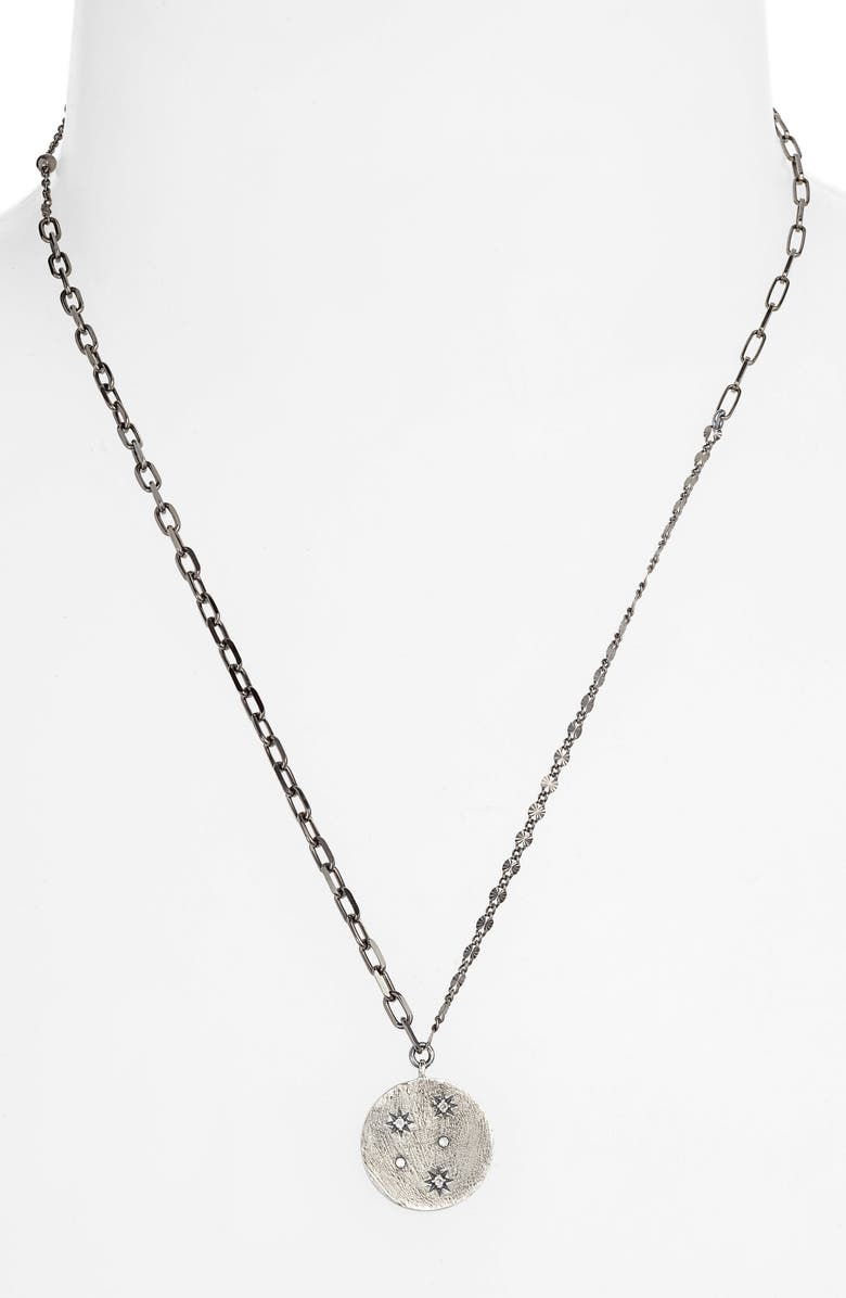 ela rae Lara Starburst Pendant Necklace, Alternate, color,