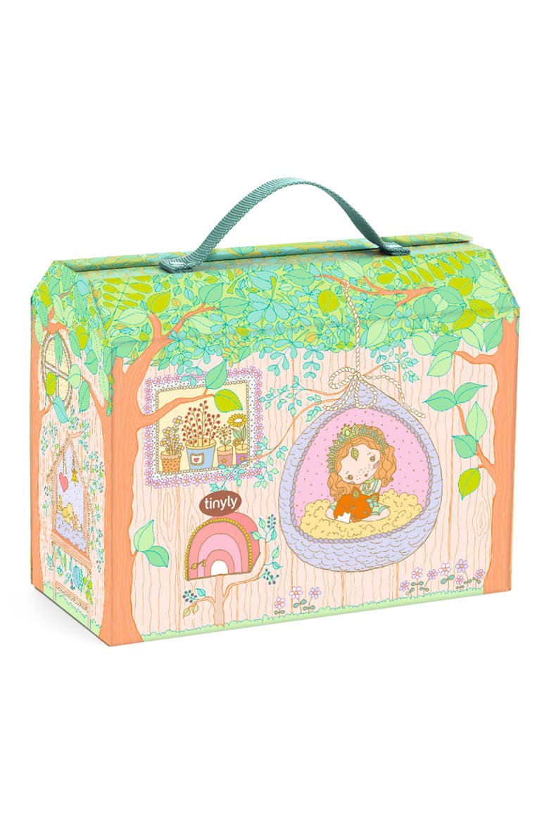 Tinyly Sylvia & Fox House Playset, Alternate, color, MULTI