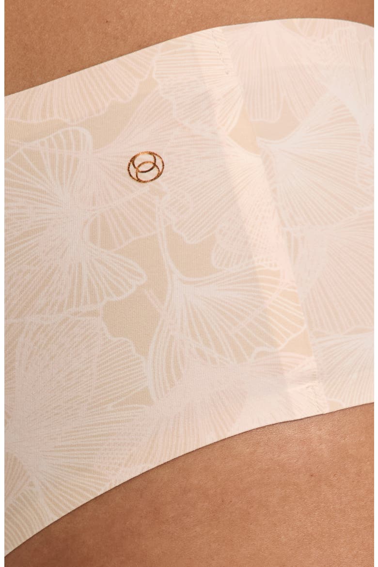 High Waist Thong, Alternate, color, CHAMPAGNE GINGKO