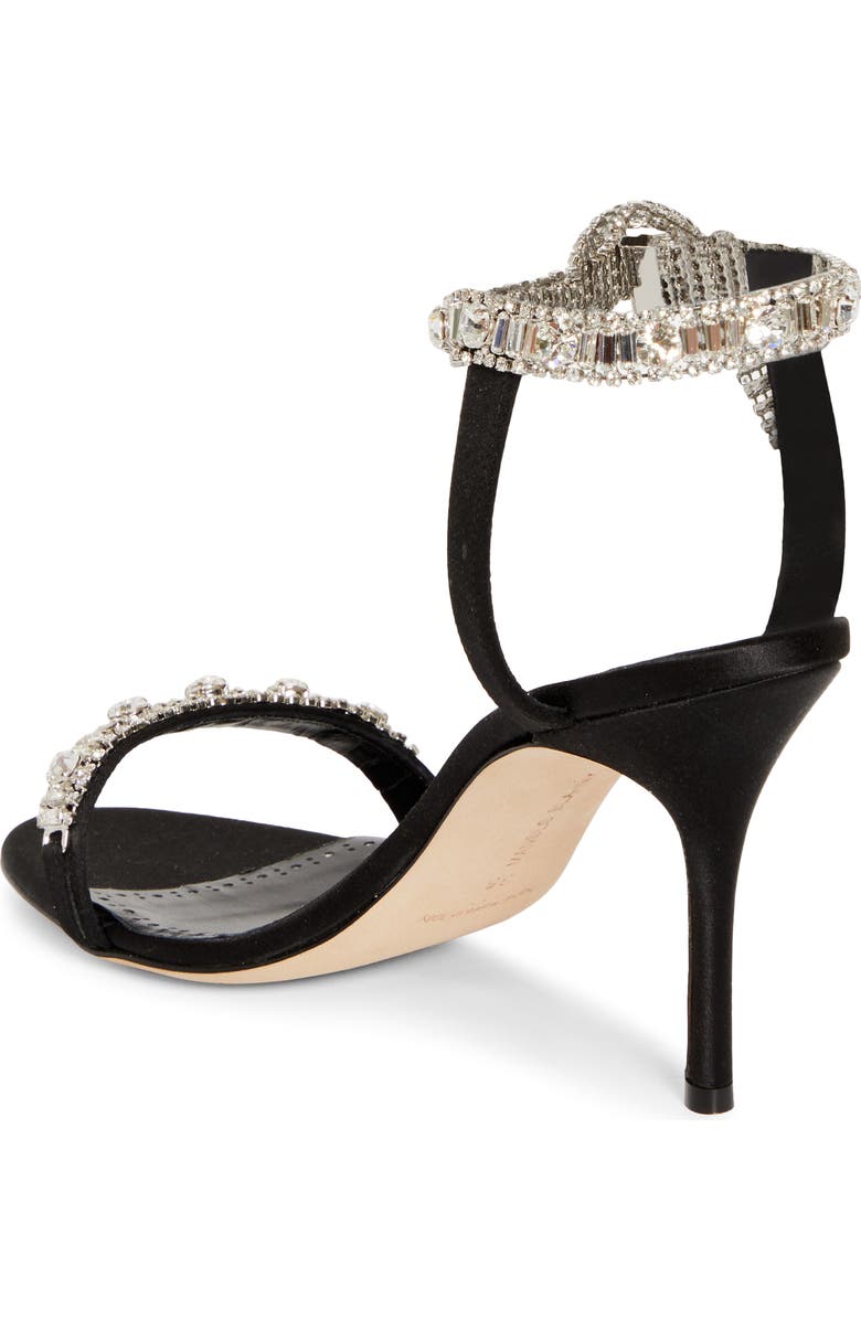 Manolo Blahnik Asasan Crystal Embellished Sandal, Alternate, color,