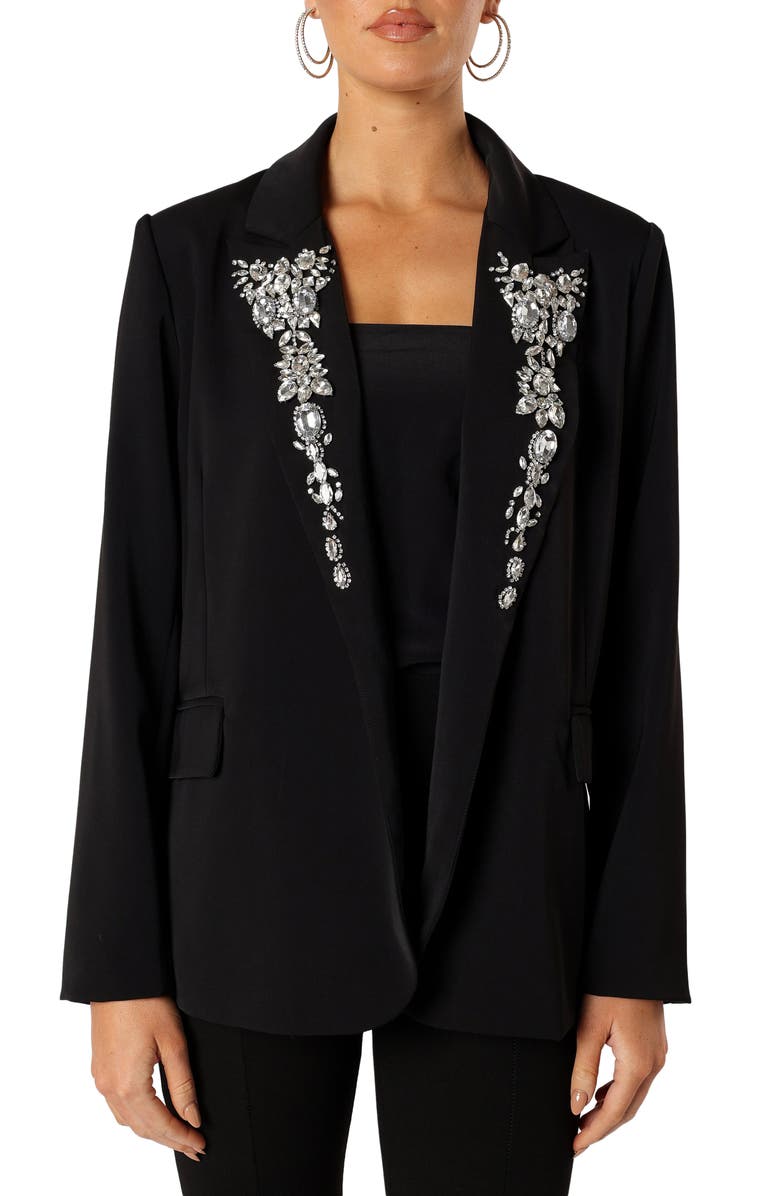 Petal & Pup Aubree Embellished Blazer, Main, color,